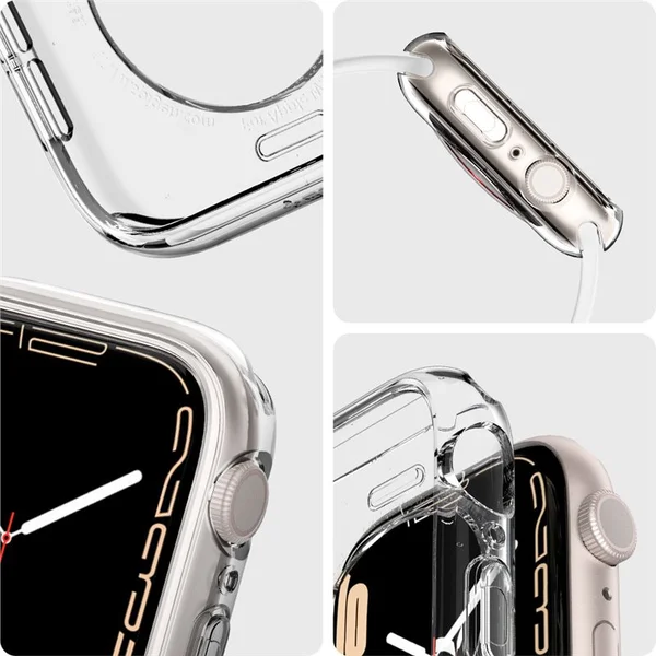 Spigen Liquid Crystal kryt Apple Watch 45/44mm čirý - Pouzdra - Obrázek EP1PF00101