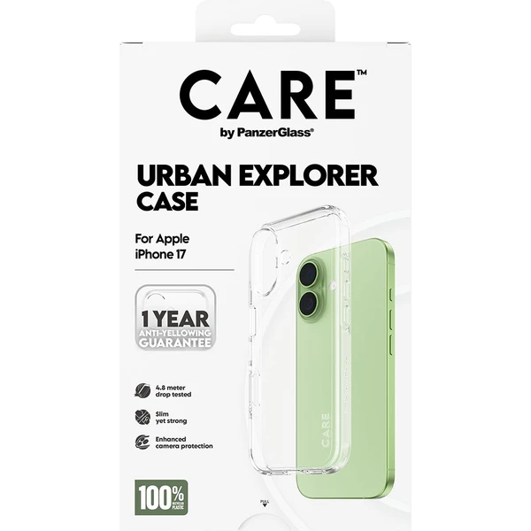 PanzerGlass® CARE Urban kryt Apple iPhone 17 čirý - Pouzdra - Obrázek EPEH000K01