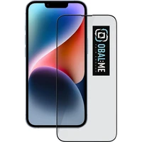 Obal:Me 5D tvrzené sklo Apple iPhone 13/13 Pro/14 černé - Ochranné folie a skla