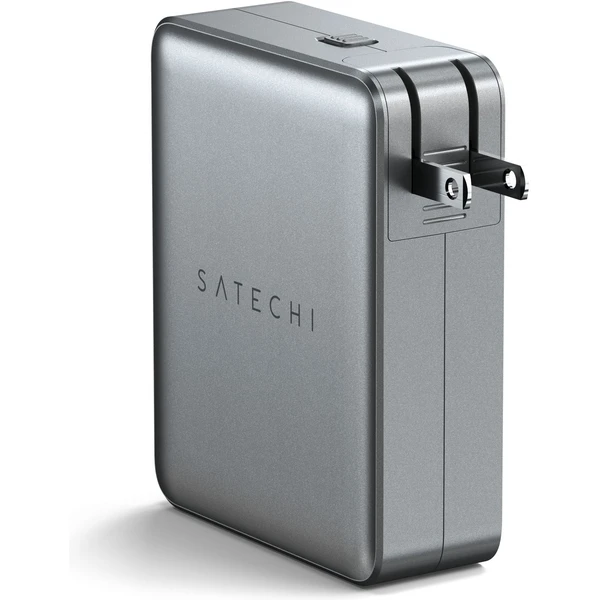 Satechi 145W USB-C GaN cestovní nabíječka (4x USB-C) vesmírně šedý - Nabíječky - Obrázek EPX5000O01