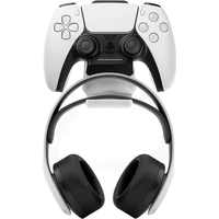 FIXED závěsný nabíjecí dok pro ovladač DualSense (PS5) černo-bílý - Nabíječky