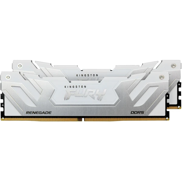 Kingston FURY Renegade White DDR5 48GB 8400MT/s CL40 DIMM (2x24GB) XMP - Operační paměti - Obrázek EQJE000K01