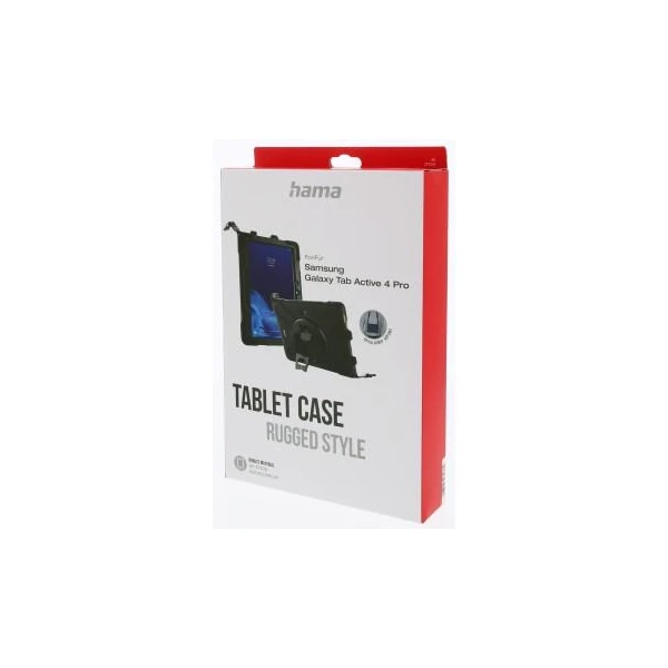 Hama Rugged Style pouzdro Samsung Galaxy Tab Active 4 Pro černé - Pouzdra - Obrázek EQS4000601