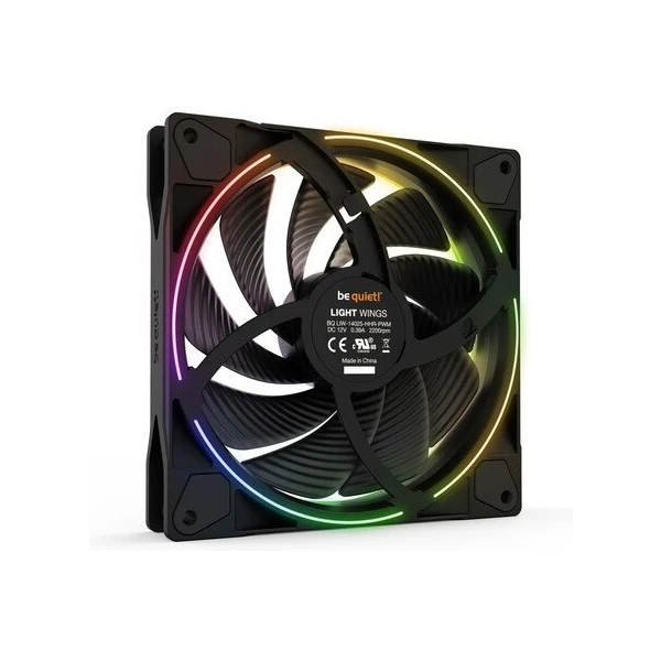 Be quiet! LIGHT WINGS high-speed 140mm - Ventilátory pro PC - Obrázek EQUG300401