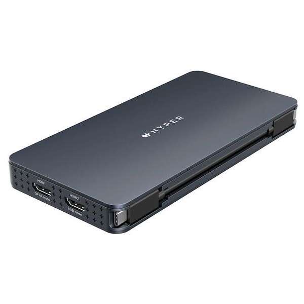 Hyper® EcoSmart™ Universal Silicon Motion® USB-C 10v1 Dual HDMI dokovací stanice