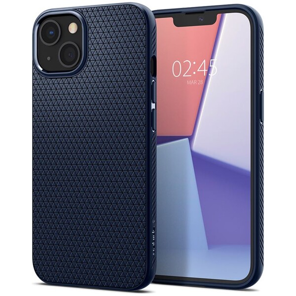 Spigen Liquid Air kryt iPhone 13 modrý