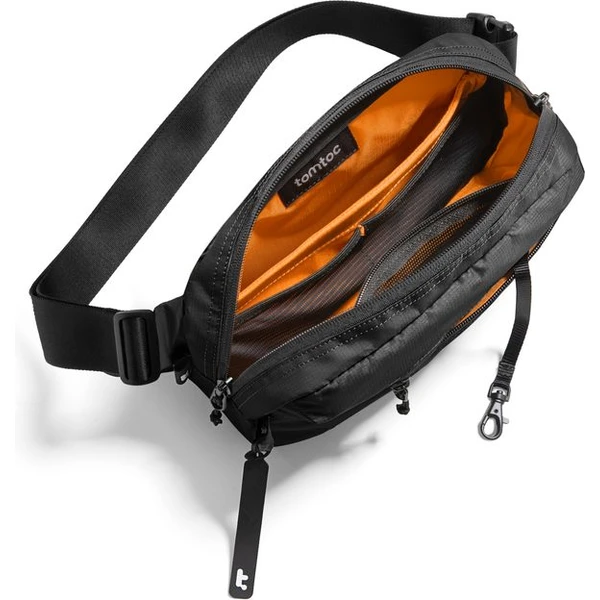 tomtoc Aviator T33 taška přes rameno L černá - Popruhy a crossbody - Obrázek ERCG000K01
