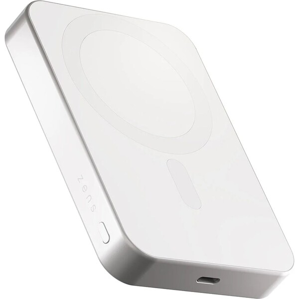 ZENS Pro 1 MagSafe/Qi2 slim powerbanka (10000 mAh), 15 W, USB-C, bílá