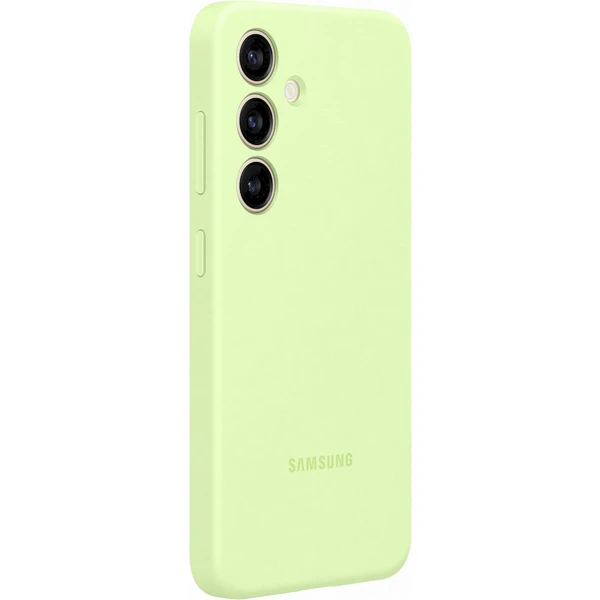 Samsung Silicone Case Galaxy S24 Světle zelený - Pouzdra - Obrázek ERR1000N01
