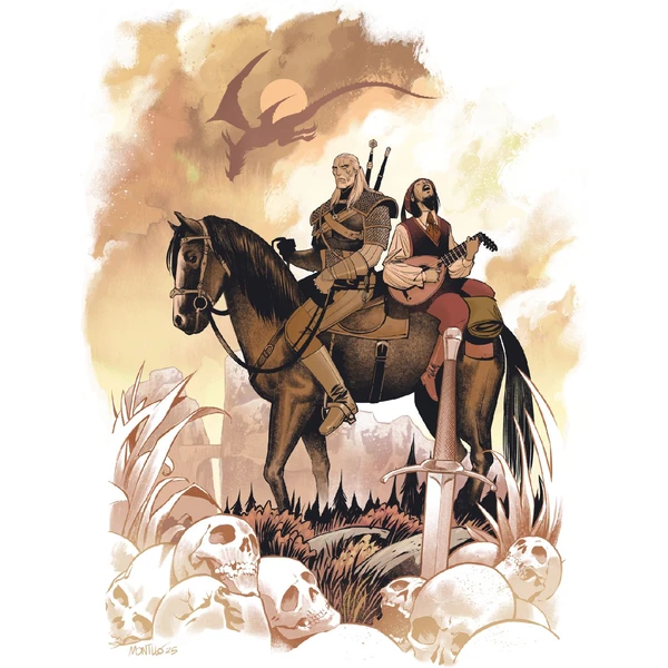Dárková kolekce The Witcher 3: 10th Anniversary Puzzle - Puzzle - Obrázek ESJI000K01