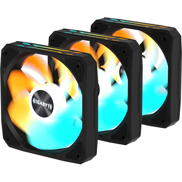 GIGABYTE EZ CHAIN RVS FAN 120 - Ventilátory pro PC - Obrázek ET2L000K01