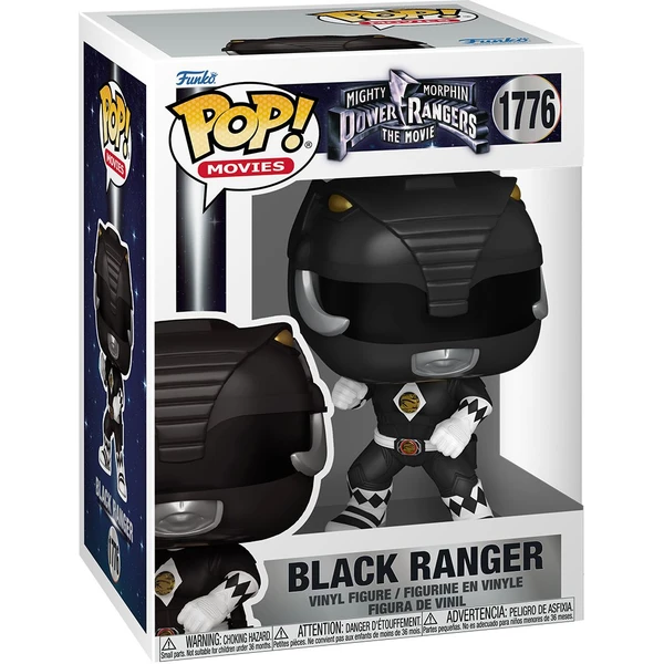 Funko POP! #1776 Movies: Mighty Morphin Power Rangers The Movie - Black Ranger - Funko POP! - Obrázek ET7H000K01