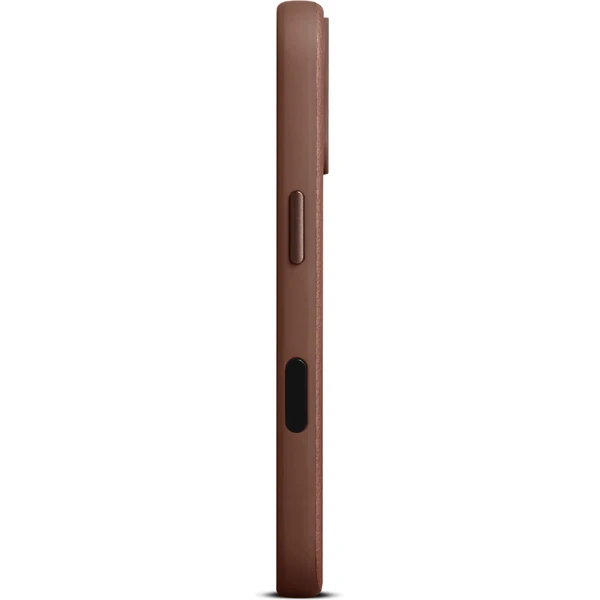Woolnut MagSafe kožený kryt iPhone 17 hnědý - Pouzdra - Obrázek ETLH000K01