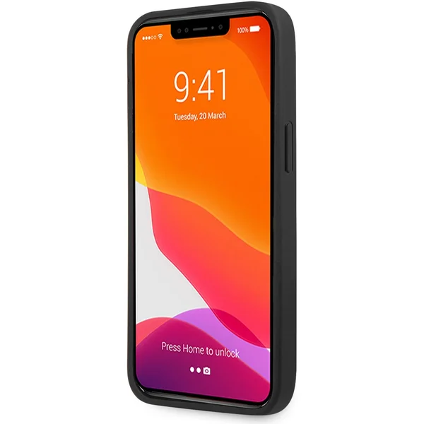 Guess PU 4G Metal Logo Case iPhone 13 Pro šedý - Pouzdra - Obrázek EU2MF00101