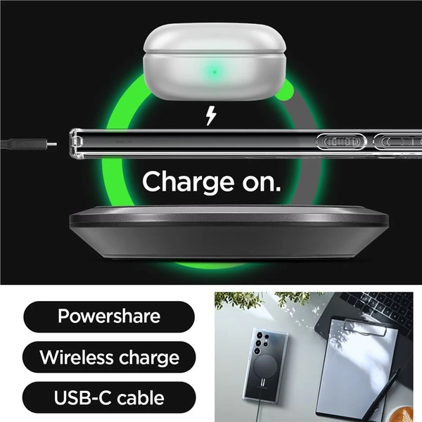 Spigen Ultra Hybrid OneTap Metal Ring MagFit kryt Samsung Galaxy S24 Ultra zero one - Pouzdra - Obrázek EU91000P01