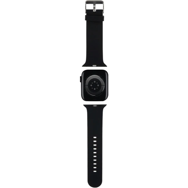 Karl Lagerfeld Karl and Choupette Head NFT řemínek Apple Watch 42/44/45/46/49 černý - Řemínky - Obrázek EUBR100501
