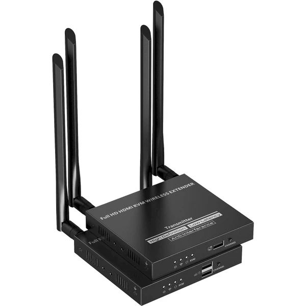 PremiumCord HDMI KVM Wireless extender FULL HD 1080p na 50m - Ostatní - Obrázek EUNF000K01