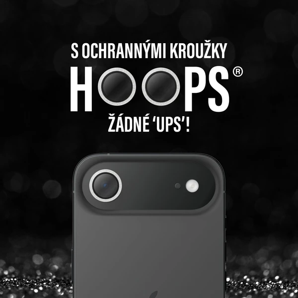 PanzerGlass® Hoops skla Apple iPhone Air třpytivě stříbrné - Ochranné folie a skla - Obrázek EVEH000K01