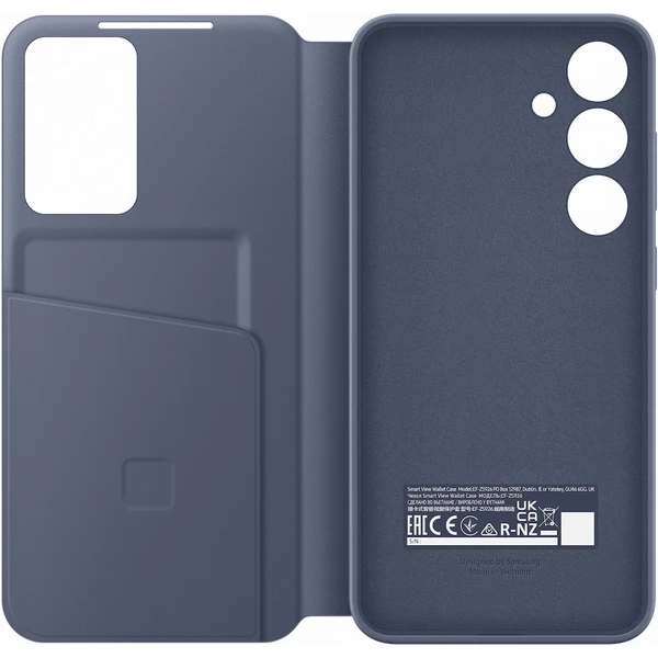 Samsung Smart View Wallet Case Galaxy S24+ Fialový - Pouzdra - Obrázek EVR1000N01
