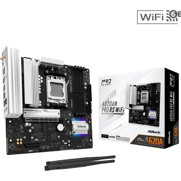ASRock A620AM PRO RS WIFI - Základní desky - Obrázek EW7M000K01