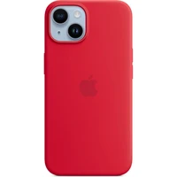 Apple silikonový kryt s MagSafe na iPhone 14 (PRODUCT)RED - Pouzdra