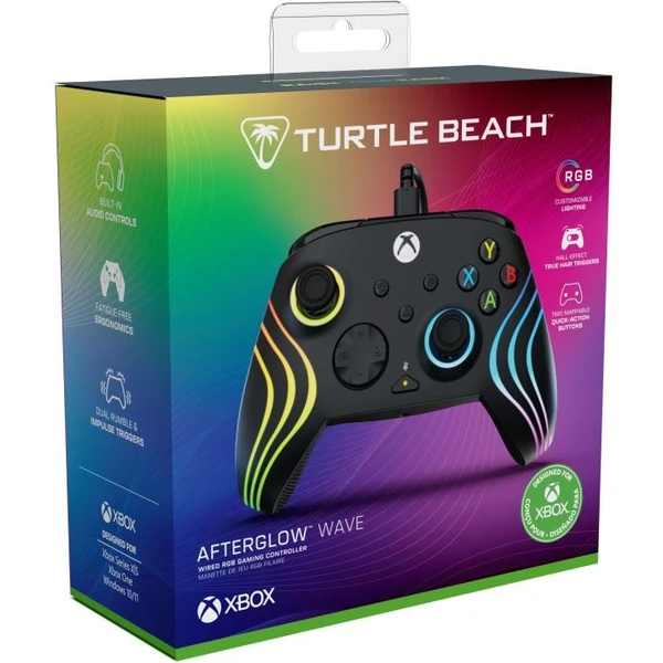 Turtle Beach herní ovladač RGB Afterglow Wave (XBOX/PC) černý - Herní ovladače - Obrázek EWMH000K01