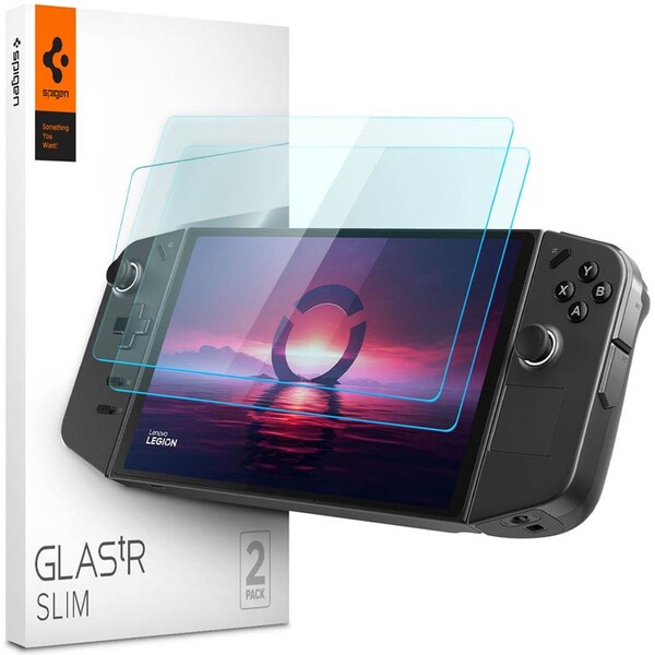 Spigen Glass tR Slim tvrzené sklo 2 Pack Lenovo Legion Go