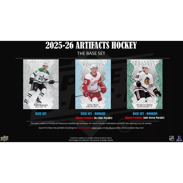 Hokejové karty 2025-26 Upper Deck Artifacts Hockey Blaster Box - Hokejové karty - Obrázek EYAJ000K01