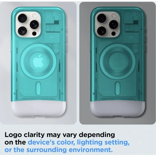 Spigen Classic C1 MagFit kryt iPhone 15 Pro modrý - Pouzdra - Obrázek EYD1000J01