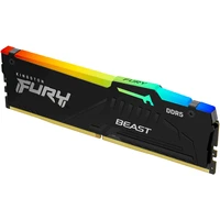 Kingston FURY Beast Black RGB DDR5 16GB 6800MHz CL34 DIMM (1x16GB) XMP - Operační paměti