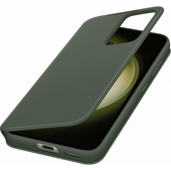 Samsung Smart View Wallet Case Galaxy S23 khaki - Pouzdra - Obrázek EYO0G00101