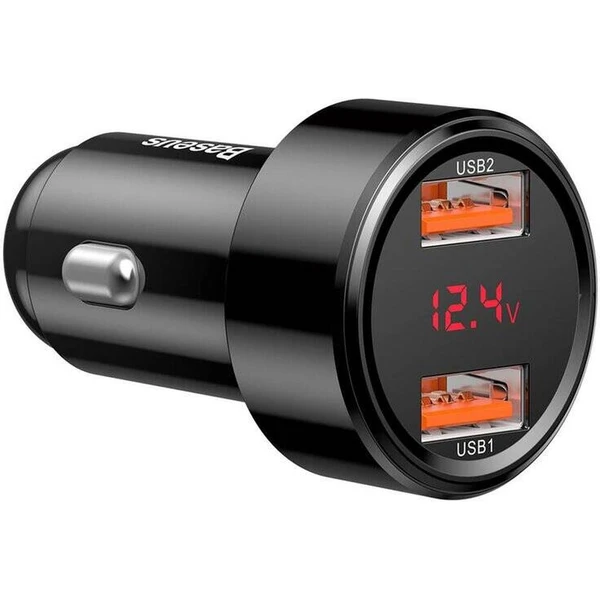 Baseus Magic 45W nabíječka do auta černá - Nabíječky - Obrázek EYTL000K01