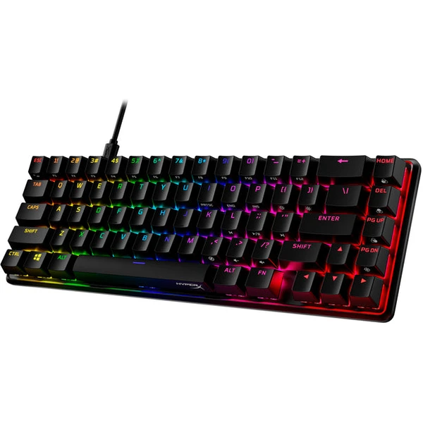 HyperX Alloy Origins 65 Red (US) černá - Klávesnice - Obrázek EYUI300401