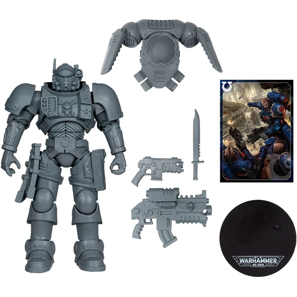 Akční figurka McFarlane Toys Warhammer 40K - Ultramarines Lieutenant in Phobos Armor (Artist Proof)  - Figurky - Obrázek EZ6F000K01