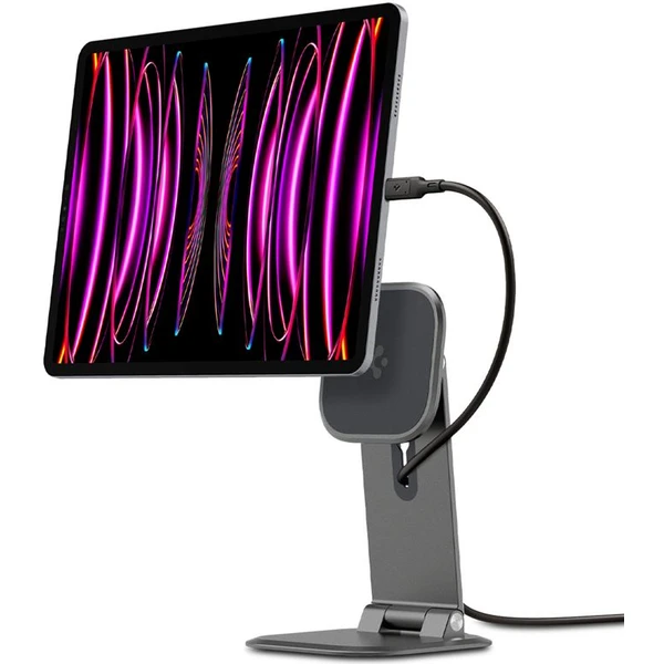 Spigen OneTap Easel MagSafe hliníkový stojánek pro tablet vesmírně šedý - Stojánky - Hlavní obrázek