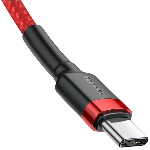 Baseus Cafule USB-C/USB-C napájecí kabel 60W 2m červený - Kabely a redukce - Obrázek EZ95300401