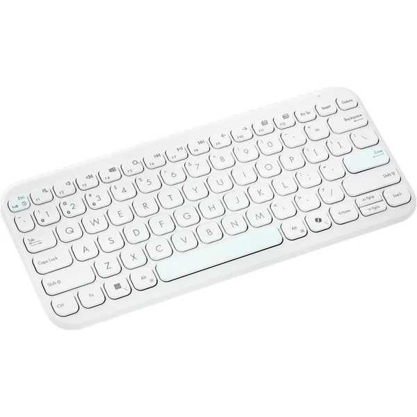 ASUS Marshmallow Keyboard KW100 bezdrátová klávesnice (CZ/SK) bílá - Klávesnice - Obrázek EZDI000K01