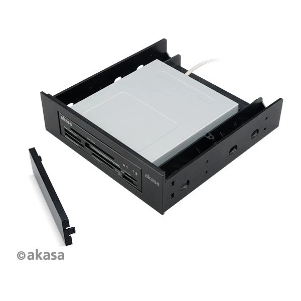 Akasa adaptér pro 3,5" HDD do 5,25" vč. kabelů (AK-HDA-12) - Rámečky na disky - Obrázek F05X600301