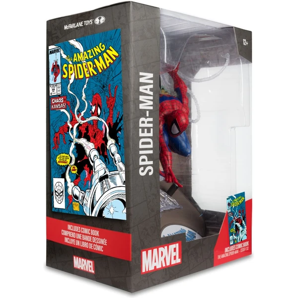 Soška McFarlane Toys Marvel - Spider-Man 30 cm (edice The Amazing Spider-Man #301)  - Sochy a sošky - Obrázek F08D000N01