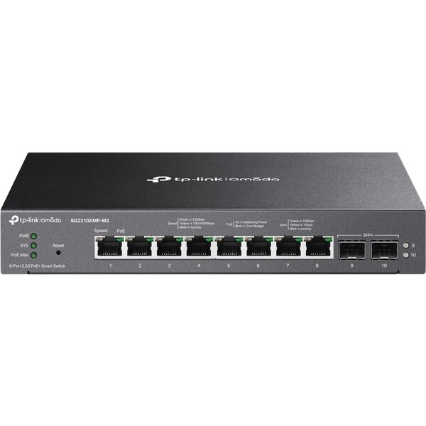 TP-Link SG2210XMP-M2 switch Černá