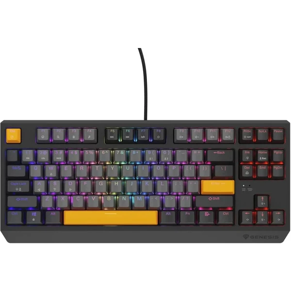 Genesis THOR 230 TKL Anchor Gray Negative RGB mechanická klávesnice - Klávesnice - Obrázek F0I5000O01