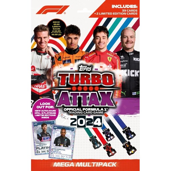 Karty Formule 1 Topps Turbo Attax 2024 Mega-Multipack