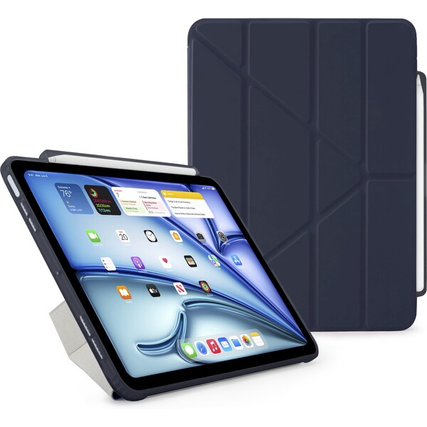Pipetto Origami No3 Pencil Case Dark Blue iPad Air 11 2024 / iPad Air 10.9 2022/2020 P053-113-AD
