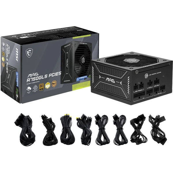 MSI MAG A750GLS PCIE5 750W - Zdroje - Obrázek F10J000K01