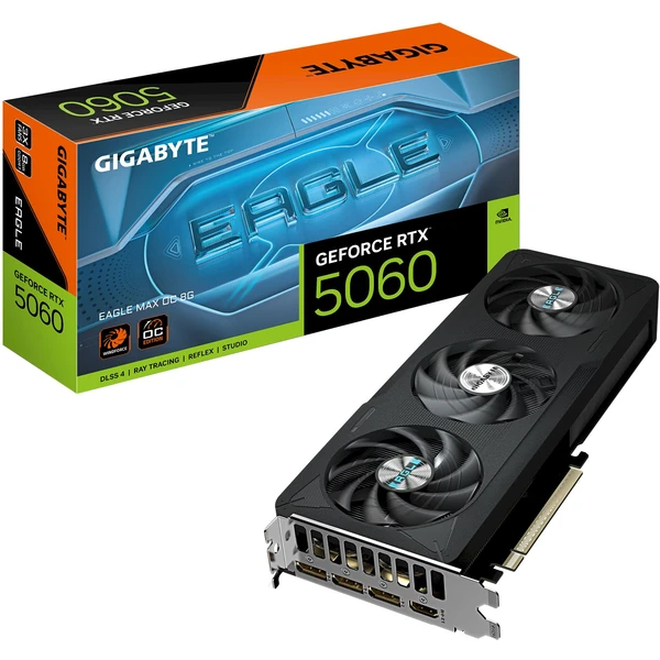 GIGABYTE NVIDIA GeForce RTX 5060 EAGLE MAX OC 8G - Grafické karty - Obrázek F15K000K01