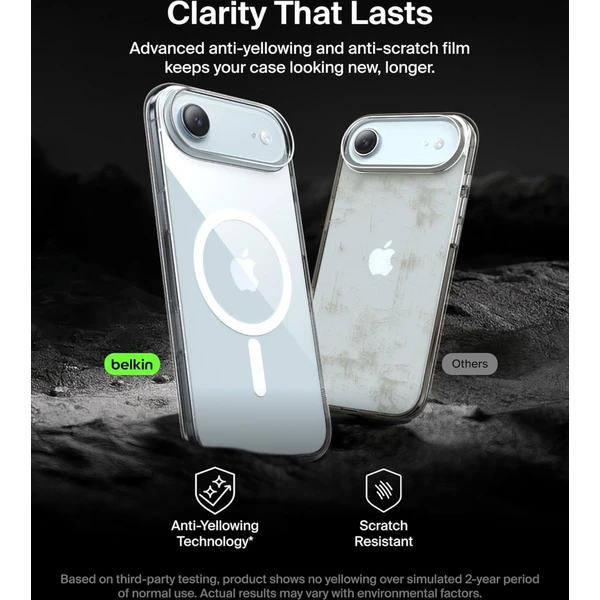 Belkin SheerForce MagSafe kryt iPhone Air čirý - Pouzdra - Obrázek F1CN000K01