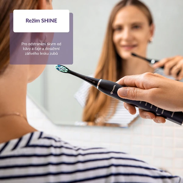 TrueLife SonicBrush Clean30 sonický zubní kartáček černý - Zubní kartáčky - Obrázek F1H0000P01