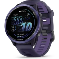 Garmin Forerunner 570 47 mm fialová hliníková luneta s fialovo-indigovým poloprůhledným řemínkem - Chytré hodinky
