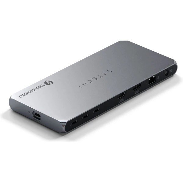 Satechi Thunderbolt 4 vícedisplejová dokovací stanice vesmírně šedá - Dokovací stanice - Obrázek F1OC000J01