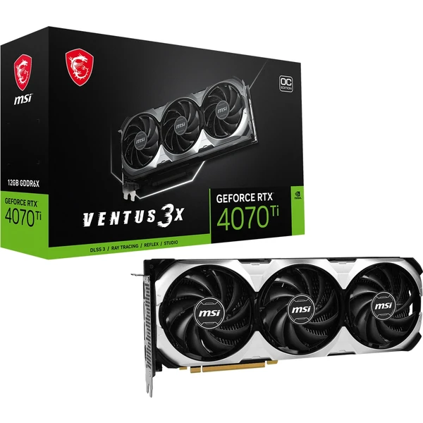 MSI NVIDIA GeForce RTX 4070 Ti VENTUS 3X 12G OC DLSS 3 - Grafické karty - Obrázek F1Q0000601